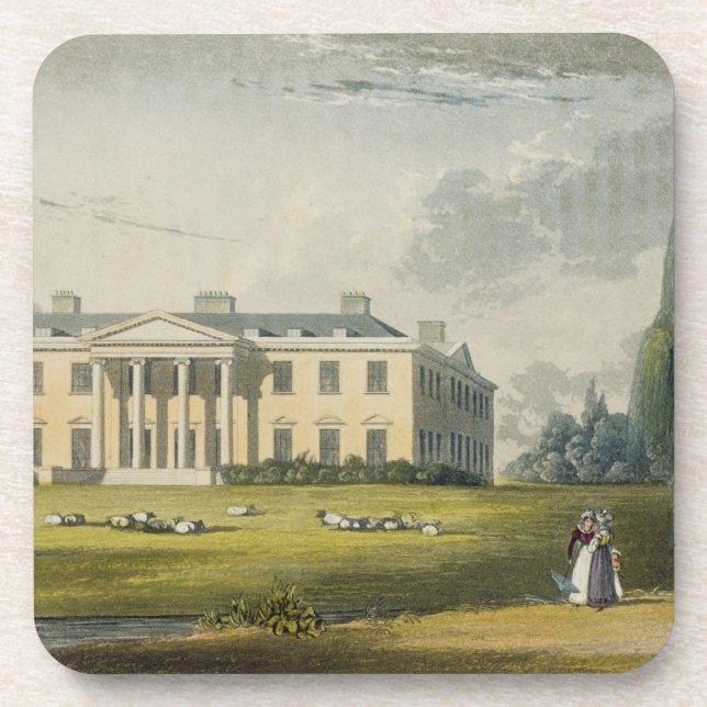 Porta-copo Broadlands, repositório de Ackermann do "das (Frente)