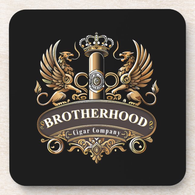 Porta-copo Brotherhood Cigar Company Beverage Coaster (Frente)