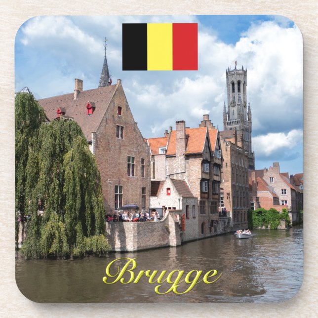 Porta-copo Brugge medieval - Foto Pro (Frente)