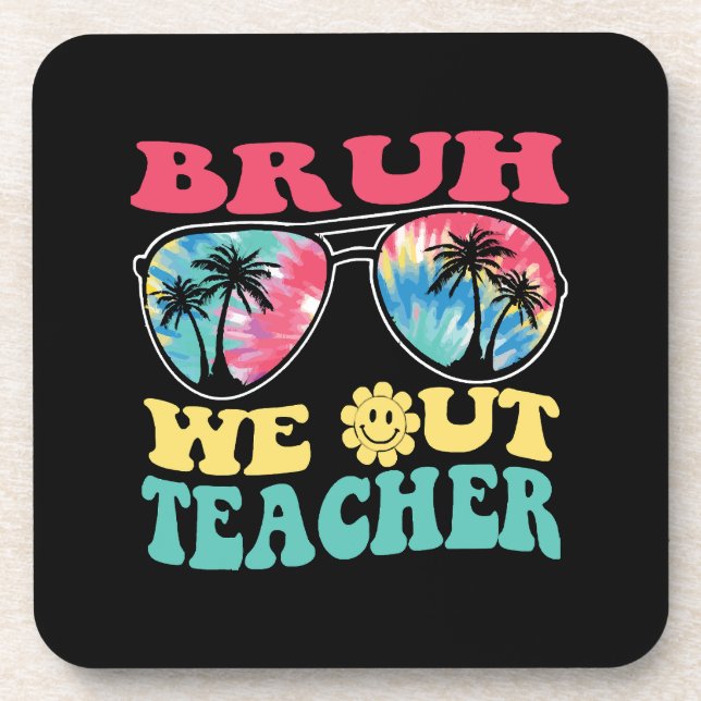 Porta-copo Bruh Nós Descobrimos Professores No Fim Do Ano Esc (Frente)