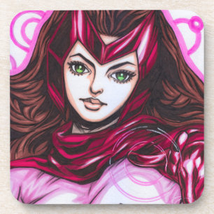 Porta-copo Bruxa Escarlate ~ Wanda Maximoff