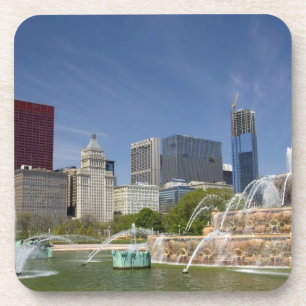 Porta-copo Buckingham Fountain, localizado em Grant Park, 2