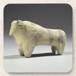 Porta-copo Bull no estilo de Ubaid, c.4000-3500 BC (terracott