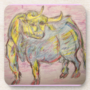 Porta-copo Bull Sketch