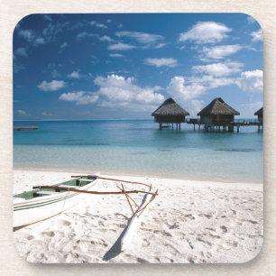 Porta-copo Bungalows da praia Motu Toopua