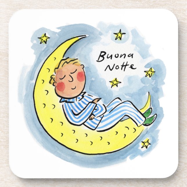Porta-copo Buona Notte (Frente)