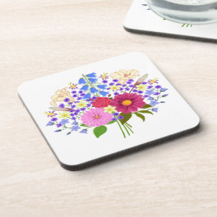 Porta-copo Buquê de flores