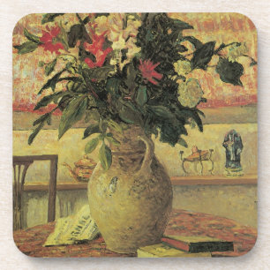 Porta-copo Buquê de Flores na Janela por Maxine Maufra