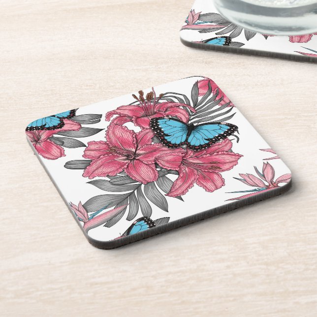 Porta-copo Buquê tropical (Left Side)