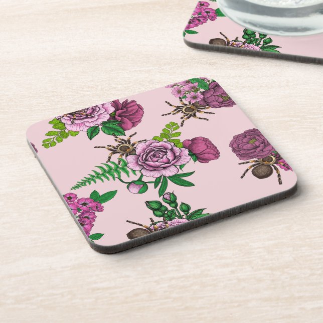 Porta-copo Buquês e tarântula (Left Side)