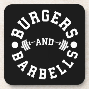Porta-copo Burgers e Barbeldes - Motivação de Workout Engraça