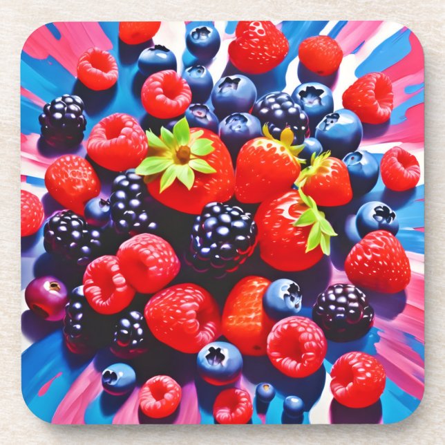 Porta-copo Burst Delight Berrylicous (Frente)