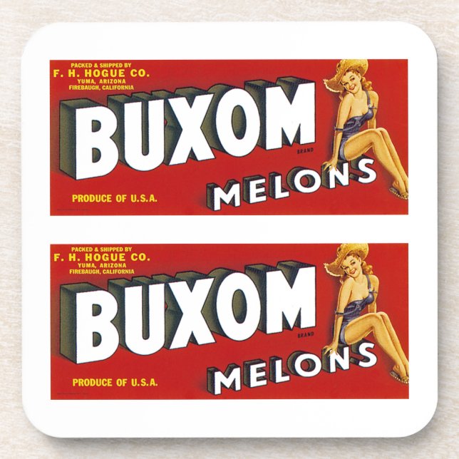 Porta-copo Buxom Mellons (Frente)