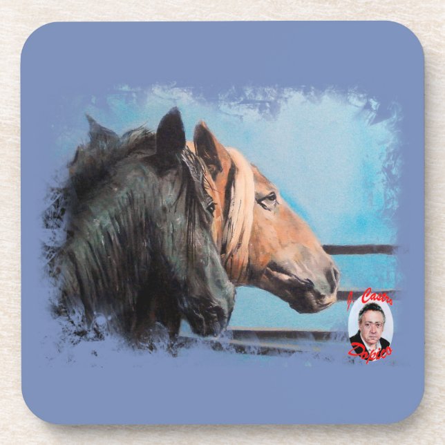 Porta-copo Caballos/Cabalos/Cavalos (Frente)