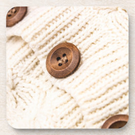 Porta-copo Cabeça de camisola, cor-de-vidro, creme