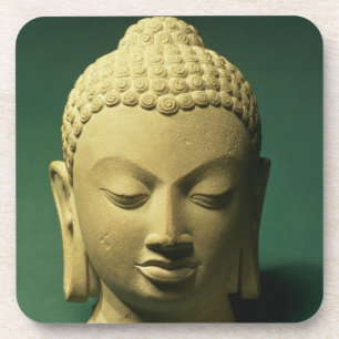 Porta-copo Cabeça do Buddha, Sarnath (arenito)