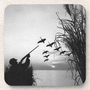 Porta-copo Caça do pato do homem