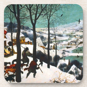 Porta-copo Caçadores na Paisagem da Neve Pieter Bruegel