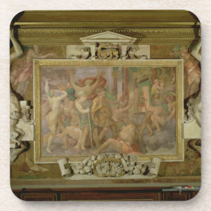 Porta-copo Caçando para fora a ignorância, detalhe de esque