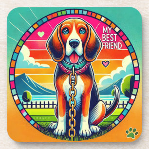 Porta-copo Cachorro Animado Fofo