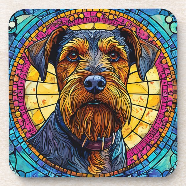 Porta-copo Cachorro de desenho (Frente)