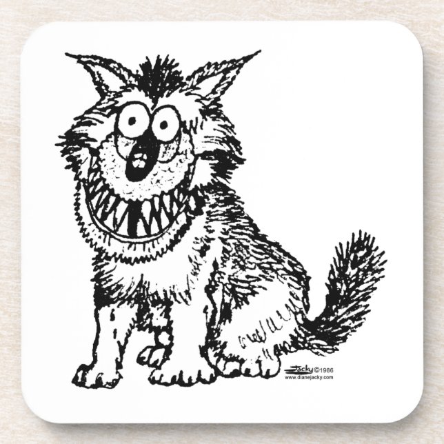 Porta-copo Cachorro Louco (Frente)