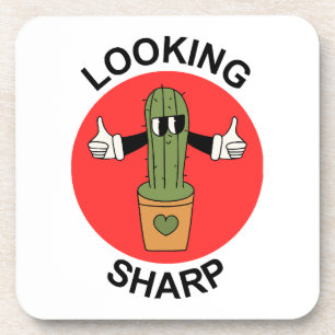 Porta-copo Cacto com Observação Afiada