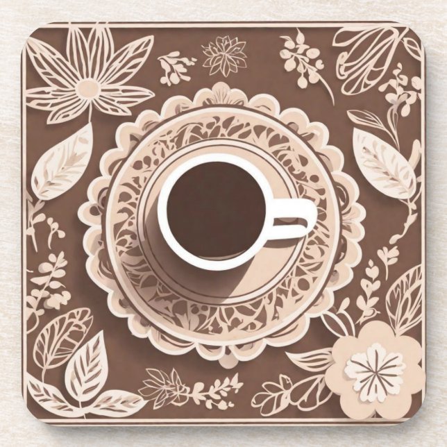 Porta-copo Café (Frente)