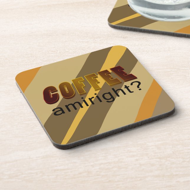 Porta-copo Café Amiright? (Left Side)