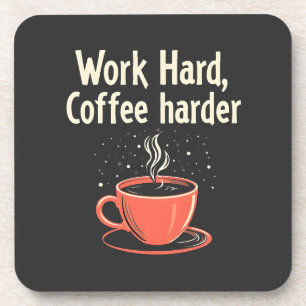 Porta-copo Café de Duro de trabalho Mais Engraçado Que O Love