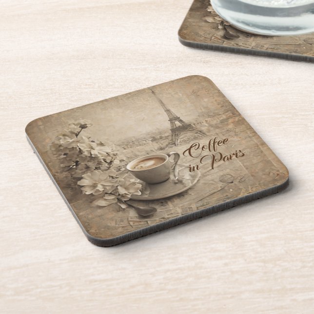 Porta-copo Café em Paris (Left Side)