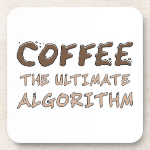 Porta-copo Café O Algoritmo Definitivo Engraçado Programador