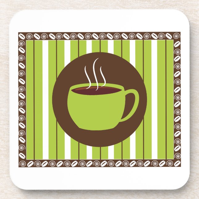 Porta-copo Café Pinstripe (Frente)
