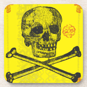 Porta-copo Calavera Dia do Crânio dos Mortos