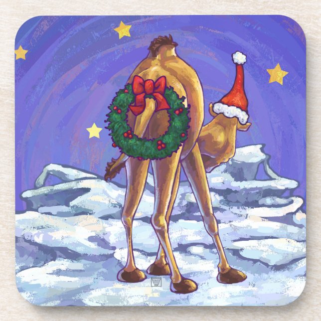 Porta-copo Camel Christmas (Frente)