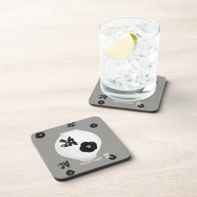 Porta-copo camélia objet_22,bird e cerâmica plástico duro (Lado Direito)