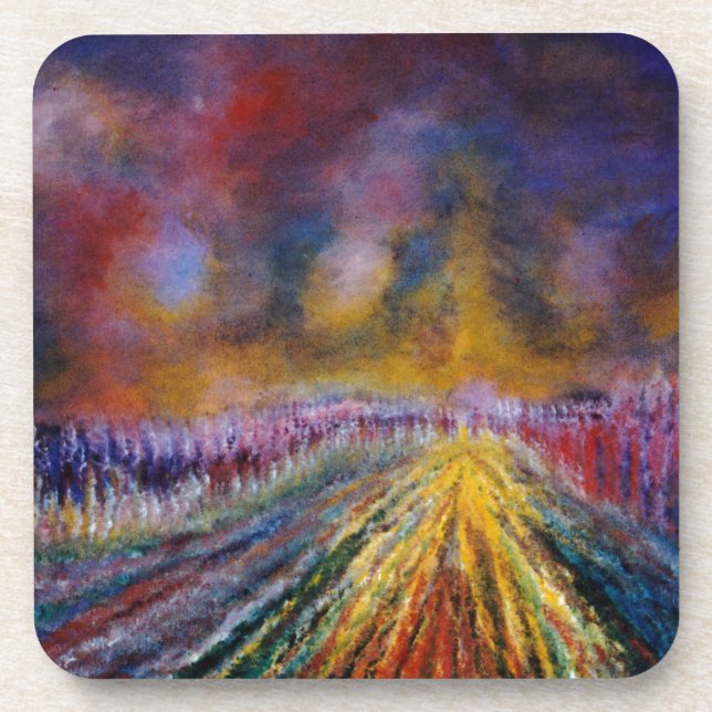 Porta-copo Caminho Roxo (Frente)