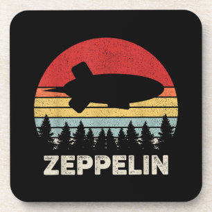 Porta-copo Camisa Vintage Retro Zeppelin Dirigible Aeróstato