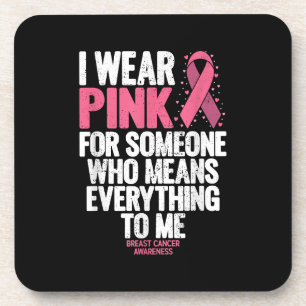 Porta-copo Camisas de sensibilização do Cancer para o seio fa