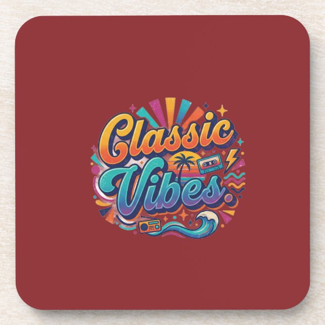 Porta-copo Camiseta Clássicos Vibes Design (Frente)