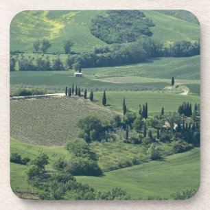 Porta-copo Campestre perto de Montepulciano, Val d'Orcia,