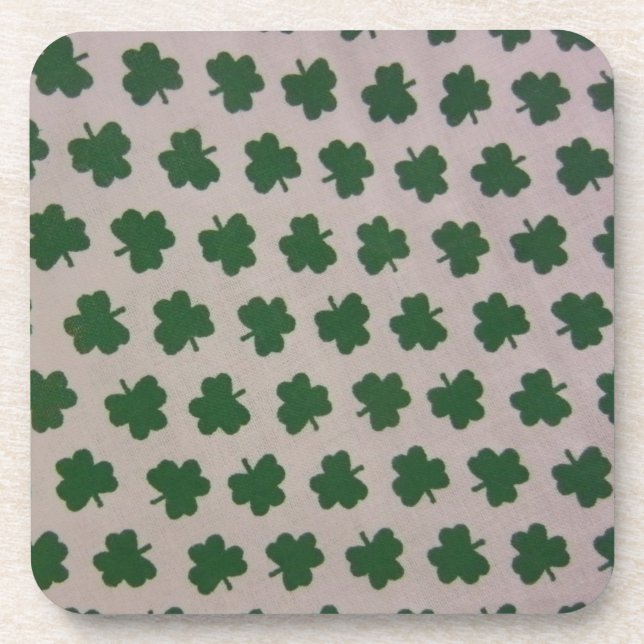Porta-copo Campo de Shamrocks (Frente)