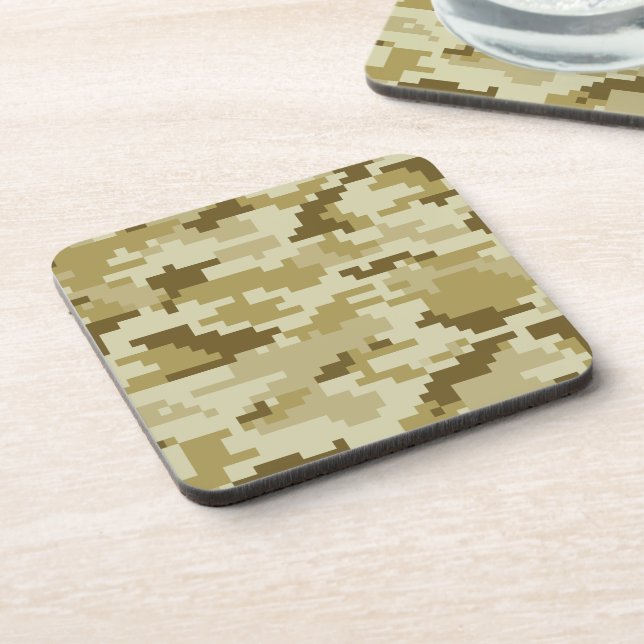 Porta-copo Camuflagem do deserto digital de 8 bits / Camuflag (Left Side)