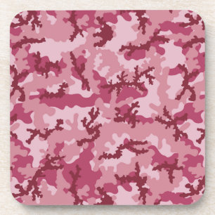 Porta-copo Camuflagem rosa