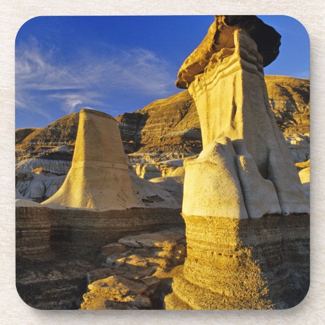 Porta-copo Canadá, Alberta, Drumheller. Hoodoos. (Frente)