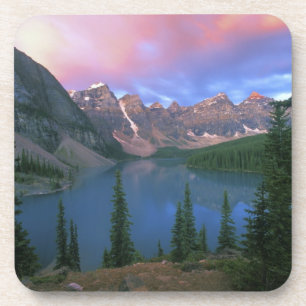 Porta-copo Canadá, Alberta, Lago Moraine ao Amanhecer, Banff