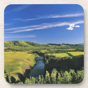 Porta-copo Canadá, Alberta, O rio Highwood ao longo