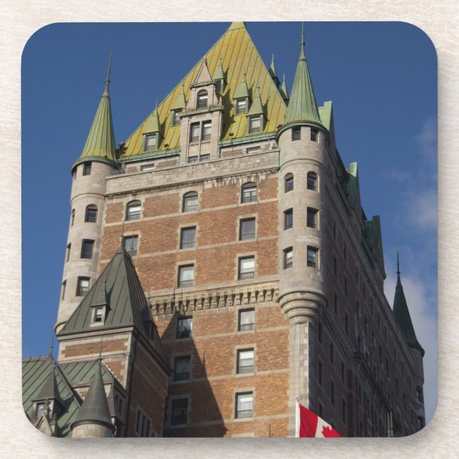 Porta-copo Canadá, Quebec, Cidade de Quebec. Fairmont Chateau (Frente)