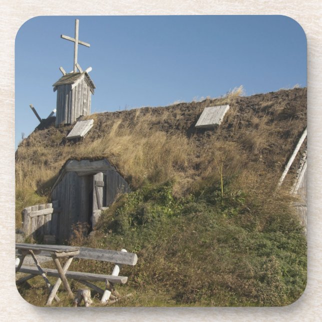 Porta-copo Canadá, Terra Nova e Labrador, L'Anse Aux (Frente)