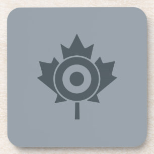 Porta-copo Canadiano Maple Leaf Roundel Mod
